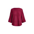 Ralph Lauren Raglan Cable-knit Sweater Carmine Red