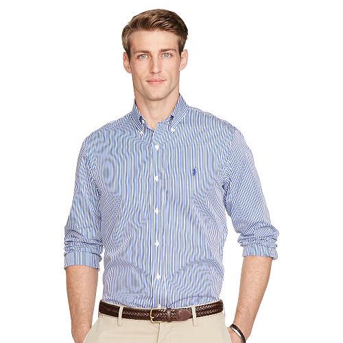 Polo Ralph Lauren Bengal-striped Poplin Shirt Blue/white