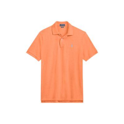 Ralph Lauren Classic Fit Mesh Polo Shirt Expedition Dune Heather