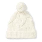 Ralph Lauren Lauren Chunky Cable-knit Hat Cream