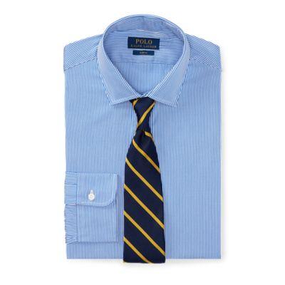 Ralph Lauren Slim Fit Striped Shirt 1077 Blue/white