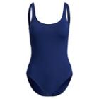 Ralph Lauren Lauren Shaping One-piece Swimsuit Marine Navy