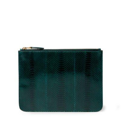 Ralph Lauren Ayers Zip Pouch Green
