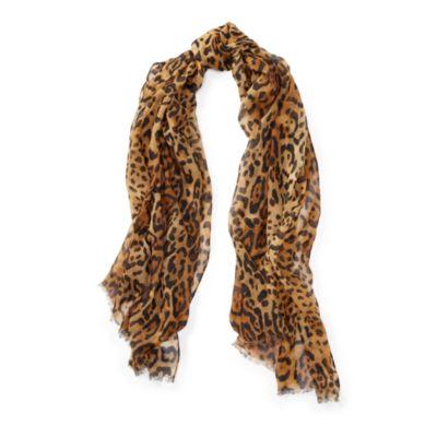 Ralph Lauren Leopard-print Wool Scarf Leopard