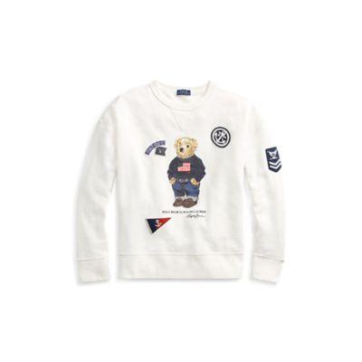 Ralph Lauren Patchwork Polo Bear Pullover Nevis