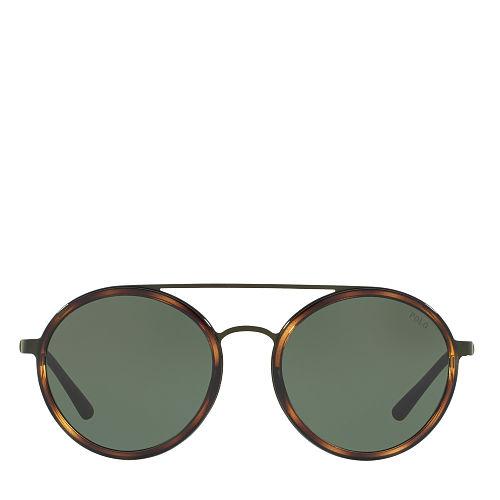 Polo Ralph Lauren Double-bridge Sunglasses Green