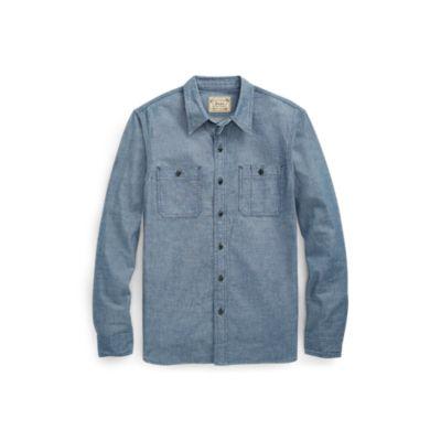 Ralph Lauren Classic Fit Chambray Workshirt Isaacs