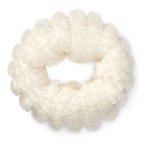 Ralph Lauren Lauren Faux Furtrim Snood Cream/arctic Fox