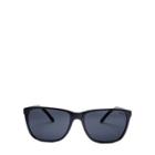 Ralph Lauren Square Sunglasses Shiny Black