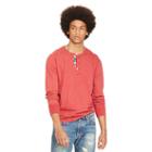 Ralph Lauren Denim & Supply Flag-placket Jersey Henley Sailor Red