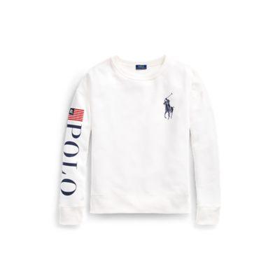 Ralph Lauren Fleece Polo Sweatshirt Nevis