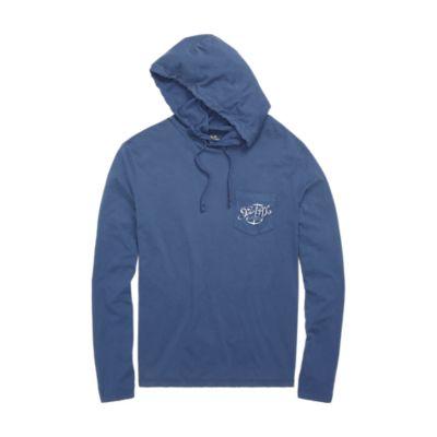 Ralph Lauren Cotton Graphic Hooded T-shirt Newport Navy 2x Big