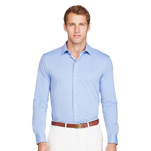 Ralph Lauren Polo Golf Performance Piqu Sport Shirt Regent Blue