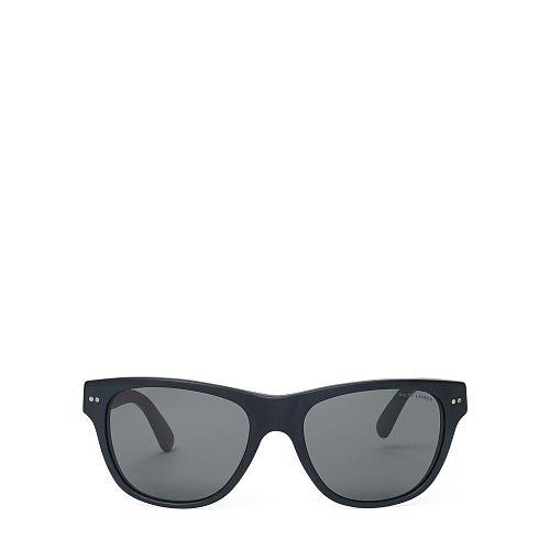 Ralph Lauren Safari Sunglasses Matte Black/grey