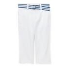 Ralph Lauren Belted Stretch Cotton Chino White 3m