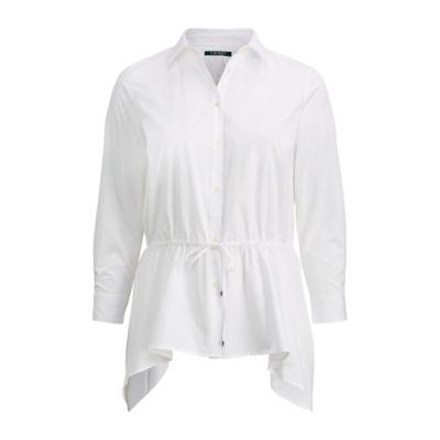 Ralph Lauren Cotton Fit-and-flare Shirt White