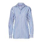 Ralph Lauren Striped Cotton Shirt White/classic Blue