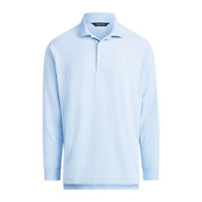 Ralph Lauren Custom Slim Long-sleeve Polo Steel Heather
