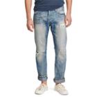 Ralph Lauren Denim & Supply D & S Bedford Straight Jean Mason Destruct