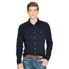 Polo Ralph Lauren Cotton Interlock Workshirt Aviator Navy