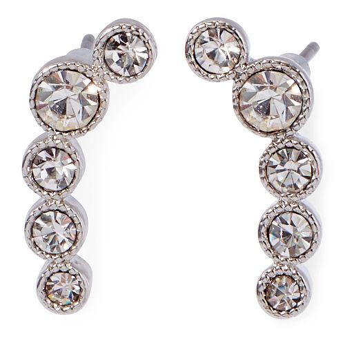 Ralph Lauren Lauren Silver-plated Crystal Earrings Silver