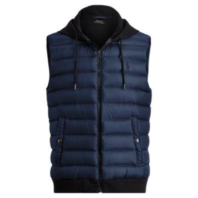 Ralph Lauren Active Fit Down-panel Vest Aviator Navy