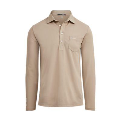 Ralph Lauren Custom Fit Long-sleeve Polo Tuscan Sand