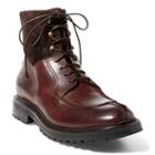 Ralph Lauren Levon Suede-leather Boot Dark Brown/dark Brown