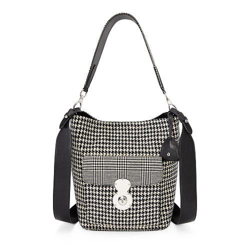 Ralph Lauren The Houndstooth Rl Bucket Bag