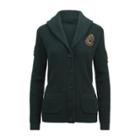 Ralph Lauren Crest Silk-cashmere Cardigan Regent Green