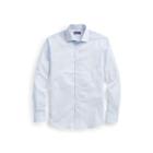 Ralph Lauren Checked Cotton Dress Shirt White And Light Blue