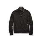 Ralph Lauren Cotton-blend Track Jacket Polo Black 1x Big