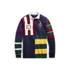 Ralph Lauren Classic Fit Cotton Rugby Shirt Cruise Navy Multi