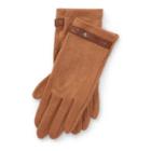 Ralph Lauren Belted Touch Screen Gloves Classic Camel