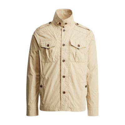 Ralph Lauren Cotton-blend Shirt Jacket Burmese Tan