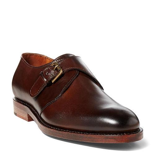 Polo Ralph Lauren Stratford Calfskin Loafer Dark Brown