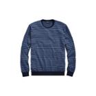 Ralph Lauren Striped Cotton Sweater Navy/blue