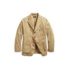 Ralph Lauren Cotton Twill Sport Coat Khaki