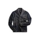 Ralph Lauren Indigo Patchwork Cardigan Black Dark Grey