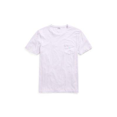 Ralph Lauren Custom Slim Fit Cotton T-shirt York Purple
