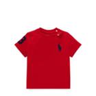 Ralph Lauren Cotton Jersey Crewneck T-shirt Rl 2000 Red 6m
