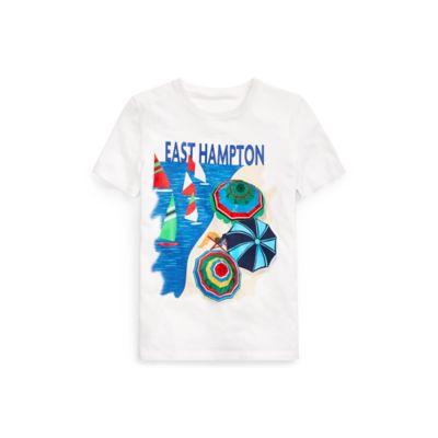 Ralph Lauren East Hampton Graphic T-shirt White