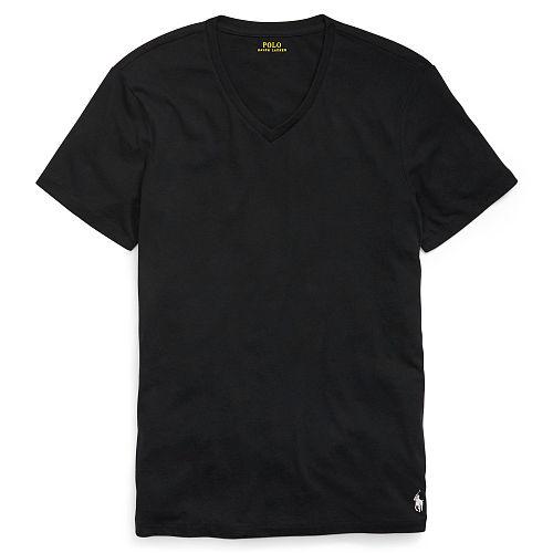 Polo Ralph Lauren Custom Slim Fit Jersey T-shirt Polo Black