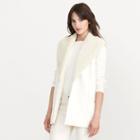 Ralph Lauren Lauren Shawl-collar Vest Antique Ivory