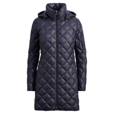 Ralph Lauren Packable Quilted Down Jacket Navy