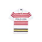 Ralph Lauren Cp-93 Classic Fit Polo Shirt White Multi