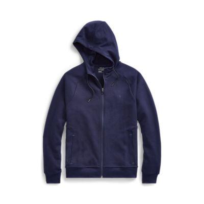 Ralph Lauren Double-knit Full-zip Hoodie French Navy