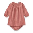 Ralph Lauren Corduroy Dress & Bloomer Tickled Pink 3m