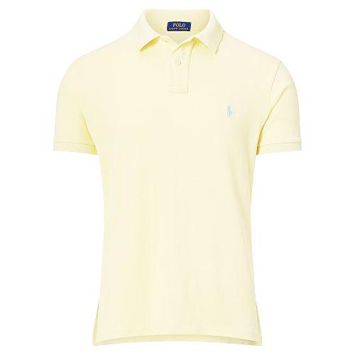 Polo Ralph Lauren Classic Weathered Mesh Polo Banana Peel
