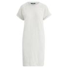 Ralph Lauren Bullion-patch Cotton Dress Pearl Grey Heather